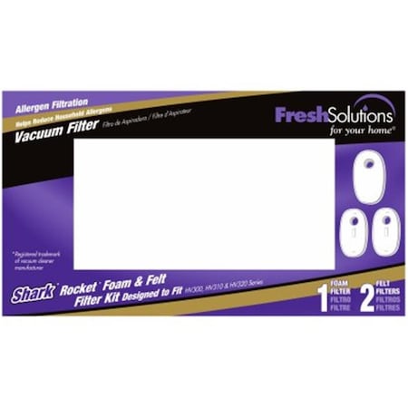 Elco Laboratories Shark Rocket Vacuum Filter Kit, 2PK 229407