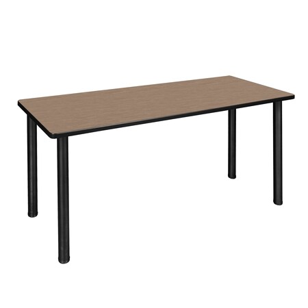 Regency Kee Training Seminar Table, 72 in W, 24 in L, Noble Oak MT7224NOBPBK