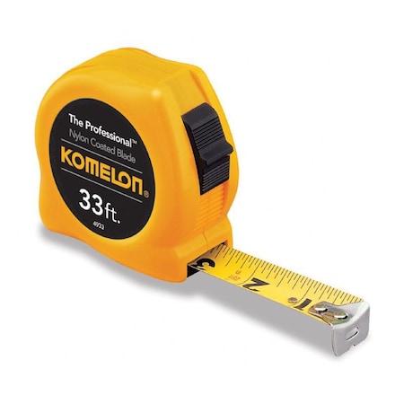 Komelon 33 ft. Tape Measure, 1" Blade 4933