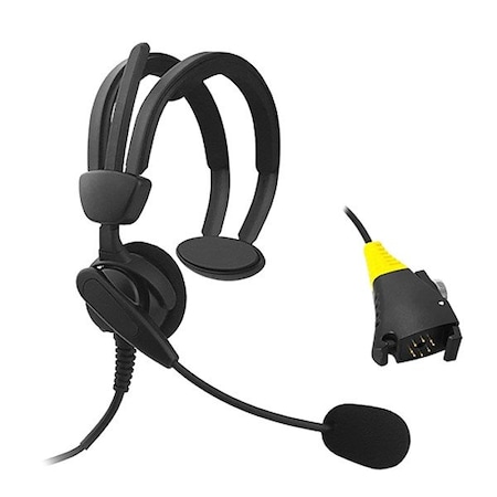 Banshee Single-Ear Headset, 4 ft L, Black IDMHS-VOCSC