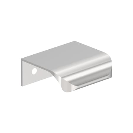 Amerock Streamline Tab 1-3/4 inch (44mm) Length Polished Chrome Cabinet Edge Pull, 10PK 10VMP3720026