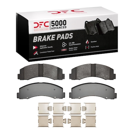 Dfc 5000 Advanced Disc Brake Pad Set,  1551-2087-01