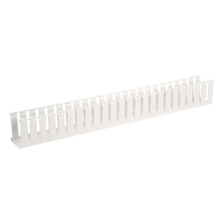 Panduit WIRE DUCT, WIDE SLOT, WHITE, 2.25 W X 3 D G2X3WH6