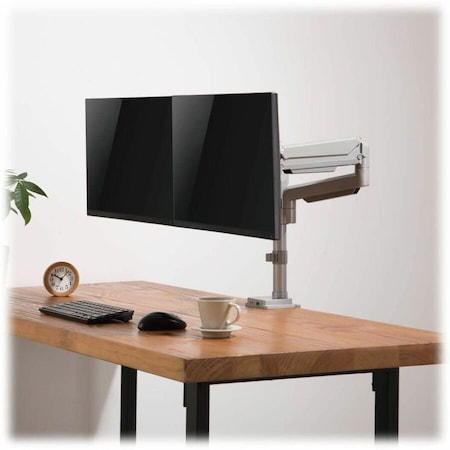 Eaton Tripp Lite Series Dual-Display Gas-Arm Mount for 13IN to 34IN Monitors - Clamp or Grommet, USB,  DDR1732DAL