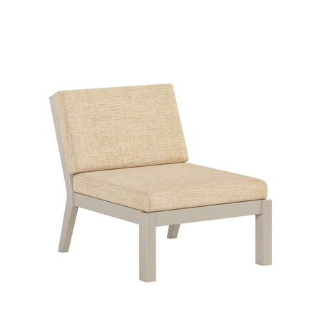 Polybird BREEZE DEEP SEAT SECTIONAL PIECE CENTER CHAIR       WEATHERWOOD POLYBIRD P103-WW-CAAS