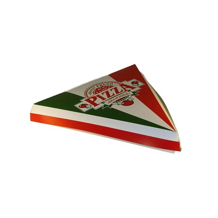 Sqp Pizza Slice Carton 2 Color Print 9.25"x 10.5" 9856