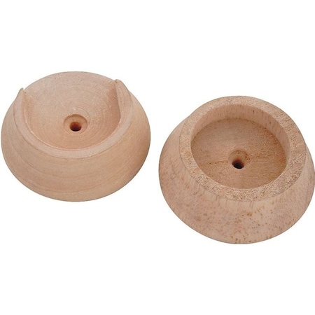 Prosource Closet Pole Socket, Wood CL-P01-PS