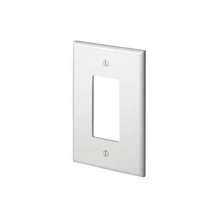 Leviton WallPlate, DuplexOutlet, White, Plastic 88601