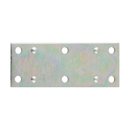 Homecare Products 3.5 x 1.37 in. Mending Steel Brace, Zinc Plated HO1677530