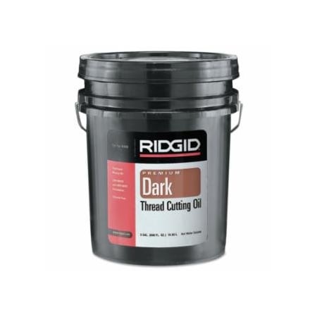 Ridgid Thread Cutting Oil, Dark, 5 gal Pail, 5PK 632-41600