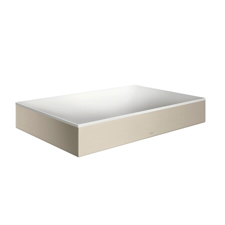 Axor Suite Sinks Square Sink without Overflow, 23 5/8" x 15 3/4" in Brushed Nickel 42004820