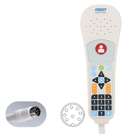 Crest Healthcare Pillow Speaker, 8 ft Cable L ET0401EDABA014ZE1