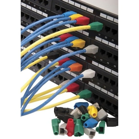 Platinum Tools RJ45 BOOT, 6.0MM MAX OD, BLACK. PKG 100PC/BAG. 105073