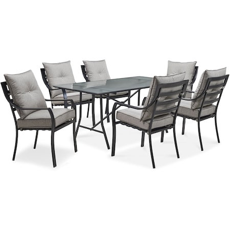 Hanover Lavallette 7-Piece Outdoor Dining Set LAVALLETTE7PC