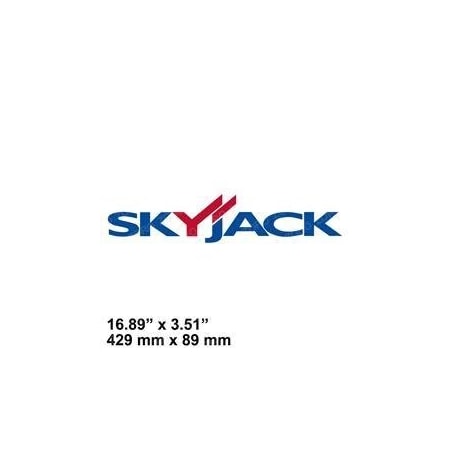 Skyjack REPLACEMENT LABEL SMALL 129759