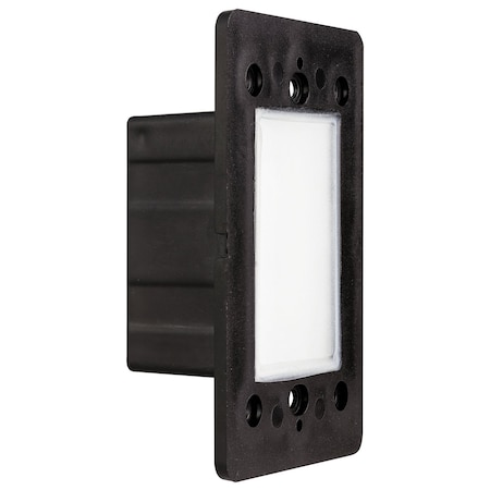 Sunlite LED Indoor/ Outdoor Pathway Step Light with Frosted Glass Lens, 3000K Warm White 88920-SU