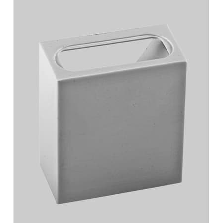 Keystone End Cap for Series A Linear Arch Fixtures for use with Smartloop KTSL-FC5-12V-IM-PIR-B. Silver KT-LALED-A-EC-SL-2-S