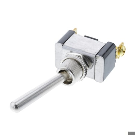 Switch Components Toggle, 2P SPST OFF-ON, Screw, Long Lever TA2-1A-DC-6-L