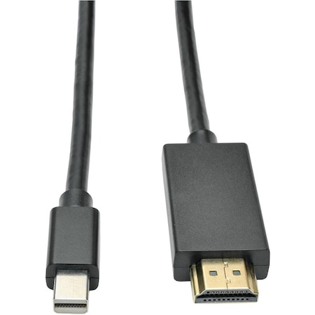 Tripp Lite 6FT MINI DISPLAYPORT TO HD ADAPTER CONVERTER CABLE MDP TO HD 1920 X 1080 M/M 6FT P586-006-HDMI
