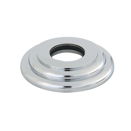 Kingston Brass Round Shower Arm Flange, Polished Chrome K157F1