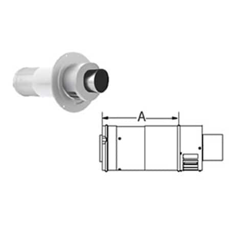 Duravent 3 x 5 in. CVS Horizontal Termination - Gas 35CVS-HCR