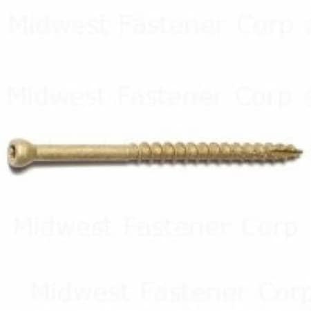 Saberdrive 51669 Screw, No 8 in Thread, 2-1/2 in L, Trim Head, 136 PK M51669