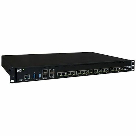 Digi International CONNECT EZ 16 SERIAL SERVER, 16 RS-232 SERIAL PORTS, US POWER CORD EZ16-A100-US