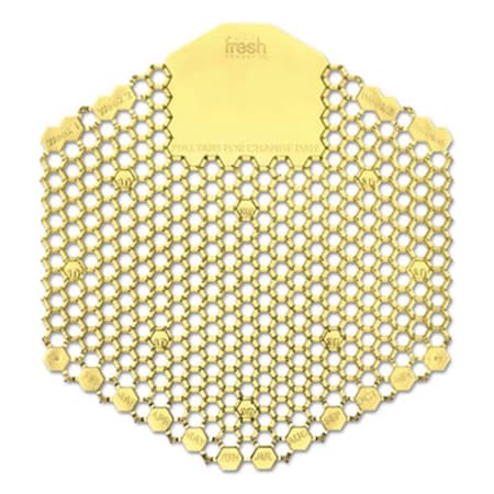 Fresh Products Wave 3D Urinal Deodorizer Screen Yellow Citrus 3WDS60CBLCT