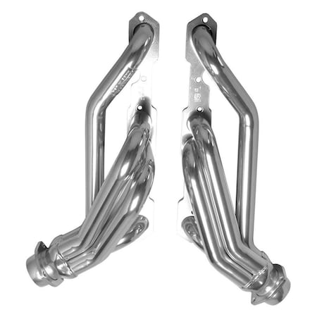 Hedman 69530 Mild Steel Uncoated Mid-Length Tube Racing Exhaust Headers for 82-00 SBC S10 2WD HED69530