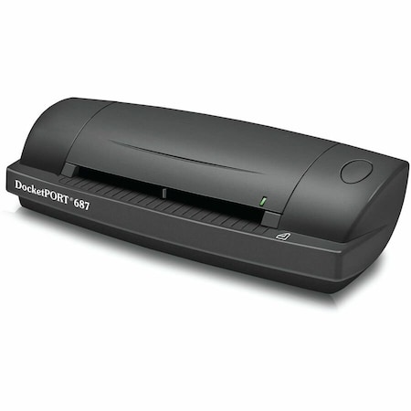Ambir DocketPORT DP687 Card Scanner - 48-bit Color - 8-bit Grayscale - USB DP687