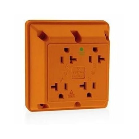 Leviton Four-In-One Receptacles 20 Amp, 125 Volt 21254-IG