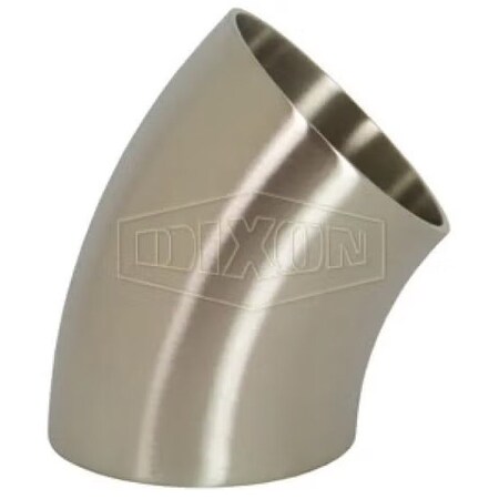 Dixon Weld Elbow, Series: B2WK, Fitting/Connector Type: 45 deg Elbow, 2-1/2 in Nominal Size, 0.065 in Thic B2WK-G250P