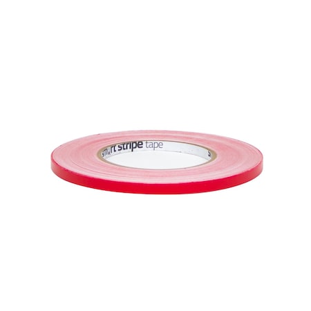 Smart Stripe Smart Stripe Vinyl Tape - Red, 0.25in x 130ft SS02504