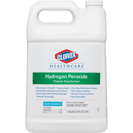 Clorox Cleaners & Detergents, 1 gal Bottle, Unscented, 4 PK 30829