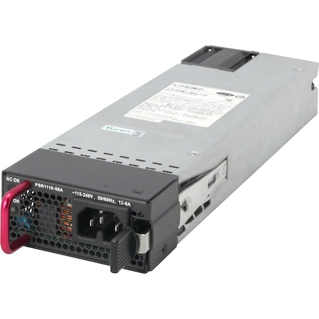 Hpe X362 1110W 115-240VAC to 56VDC PoE Power Supply JG545A#ABA