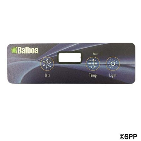 Balboa Duplex 3-Button Spa Side Overlay for 54135 10839