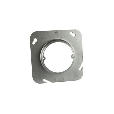 Steel City 4-11/16 in Square Box Cover, 3/4 in Raised, for One Device 72-C-3-3/4