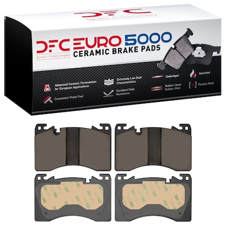 Dfc 5000 Euro Ceramic, Disc Brake Pad Set,  1600-2461-00