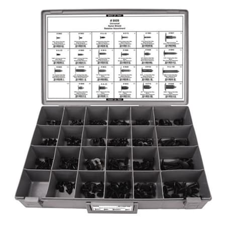 Disco Automotive Hardware UNIVERSAL SHIELD RETAINER, 25PK 8609