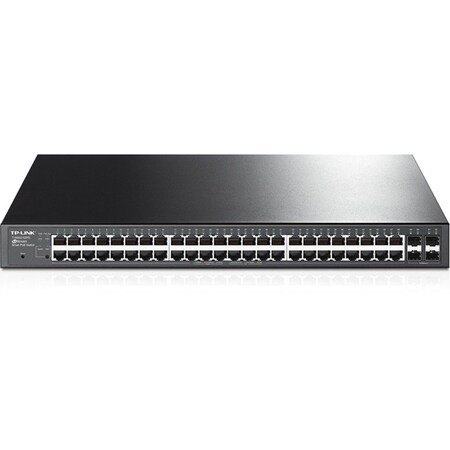 Tp-Link JetStream 48-Port Gigabit Smart PoE+ Switch w/ 4x SFP Slots T1600G-52PS
