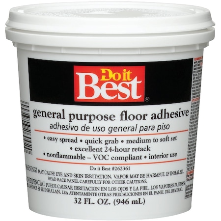 Do It Best General-Purpose Floor Adhesive 1 Qt. 7079826002
