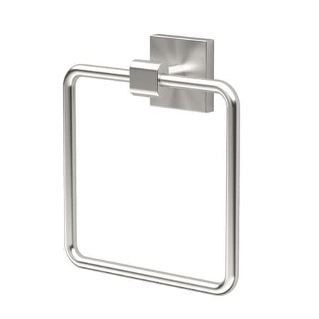 Gatco Elevate Towel Ring, Satin Nickel 4072