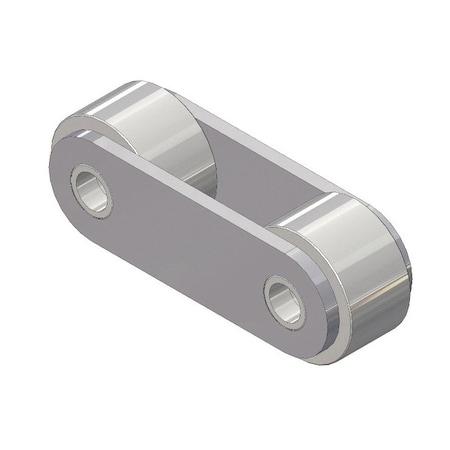 Senqcia Conveyor Series Double Pitch Single Strand Riv Link, C2122H chain, 3 P, 2.24 OAW, .437 Pin C2122RL