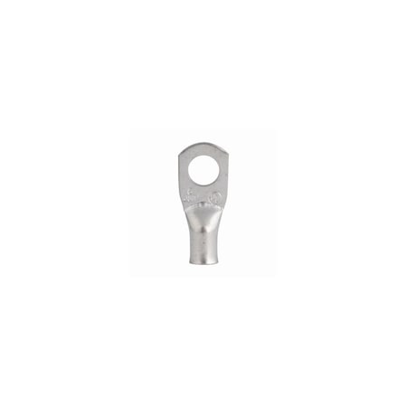 Gb Compression Lug, 6 AWG Wire, 5/16 in Stud, Copper Contact, Silver Pair AML-201