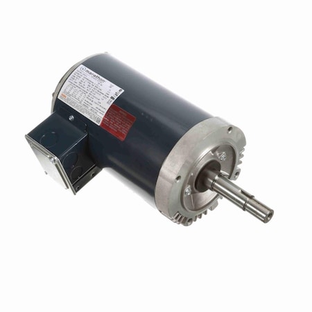 Marathon LEESON 1 HP 1800 RPM 143JMV Open Drip Proof Motor - GT4101 Close-Coupled Pump Motor MGT4101