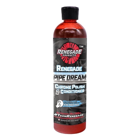 Renegade Products Usa Renegade Pipe Dream Chrome Conditioner and Polish 12 Oz. LFGRPCLRPD12OZ