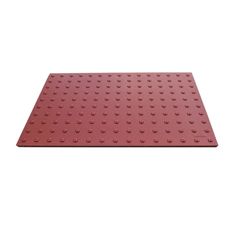 Ada Solutions ADA Surface Applied Truncated Dome 2' x 3' Brick Red 2436IDRET2BR