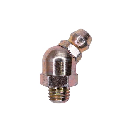 Auveco Grease Fitting 1/4in-28 45 Degrees, 1000PK 15418