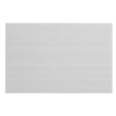 Zoro Select FoamSheetsforGeneralUse, 0.125in, PK1800 4096906