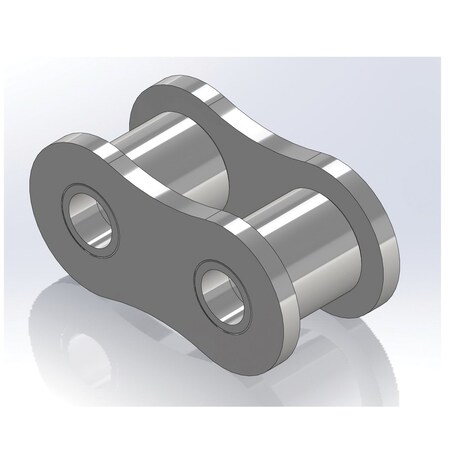 Senqcia Inspire Series SBR Single Strand Riv Link, 35 chain, 3/8 P, .51 OAW, .141 Pin 35RL